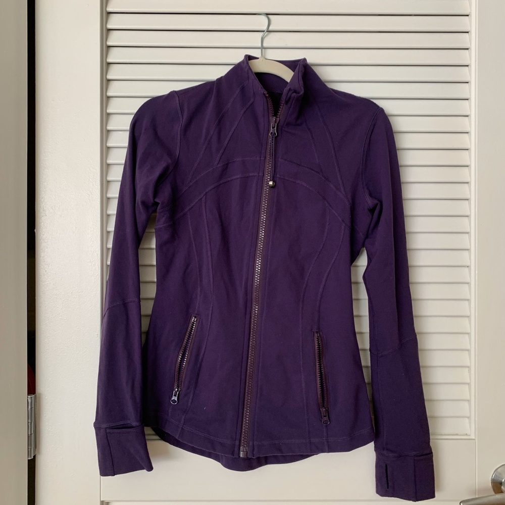Size 6 Lululemon purple Define jacketSOLD